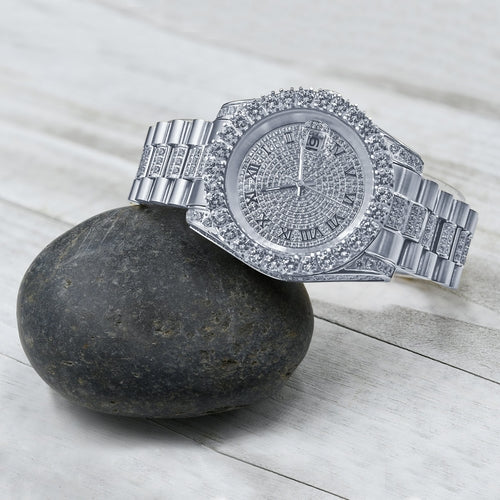 Forte Steel CZ Watch | 530301